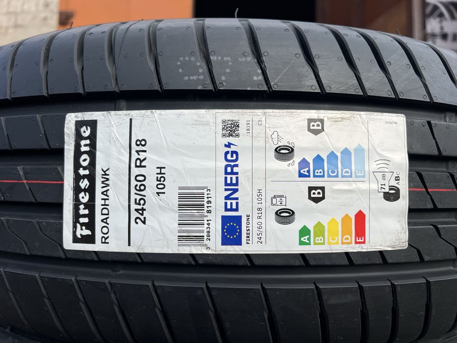 245/60r18 Firestone roadhawk шини нові комплект