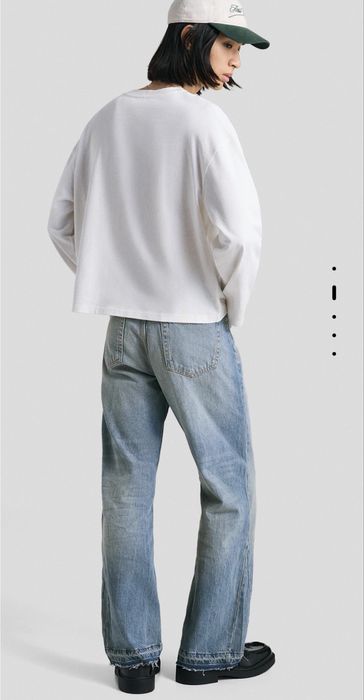 Клеш flared jeans джинси чоловічі Bershka