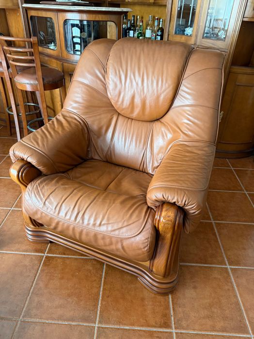 Sofá com 2 cadeirões