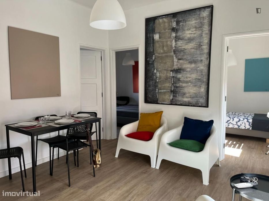 Quarto - localizado em Alcântara Lisbon