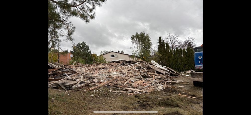 Oddam gruz z rozbiórki