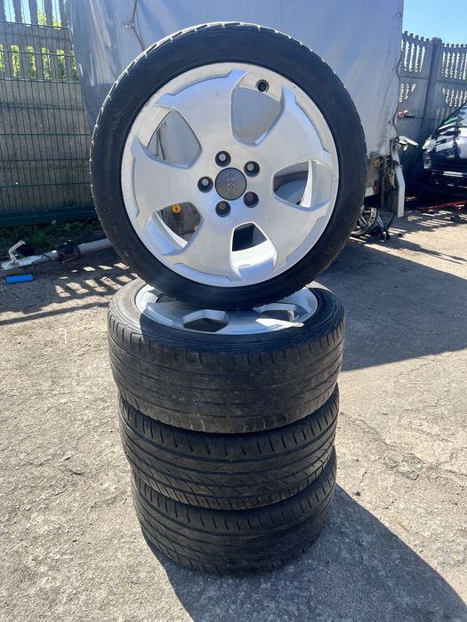 Koła  Audi sline  17 cali. 5 x 112 Speedline