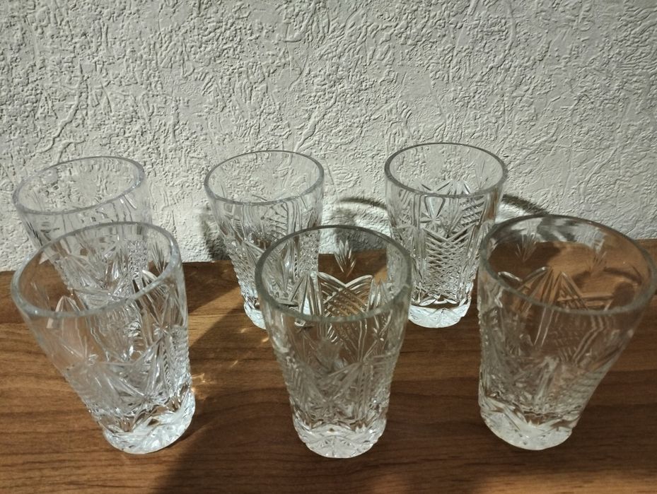 Стаканчики хрустальные