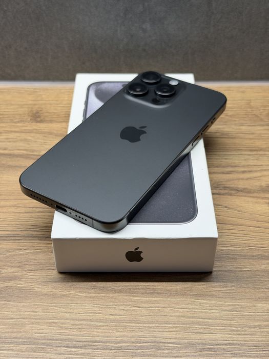 Iphone 15 Pro Max Black Titanium 256gb