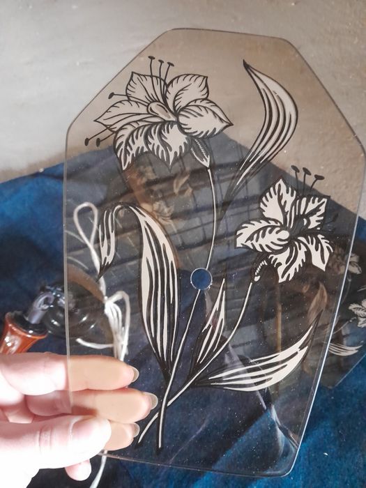 Lampa żyrandol vintage oświetlenie żyrandol na 3 żarówki
