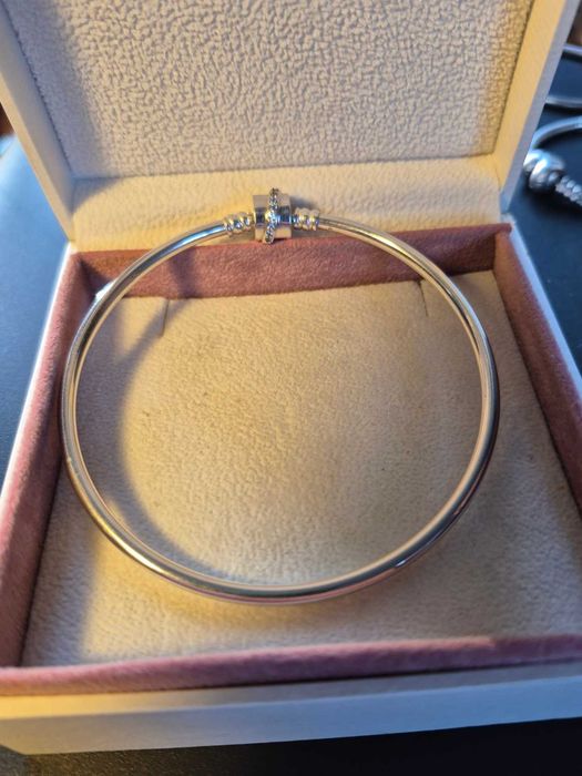 Pandora srebrna ładna markowa branzoletka próba 925 10 gr