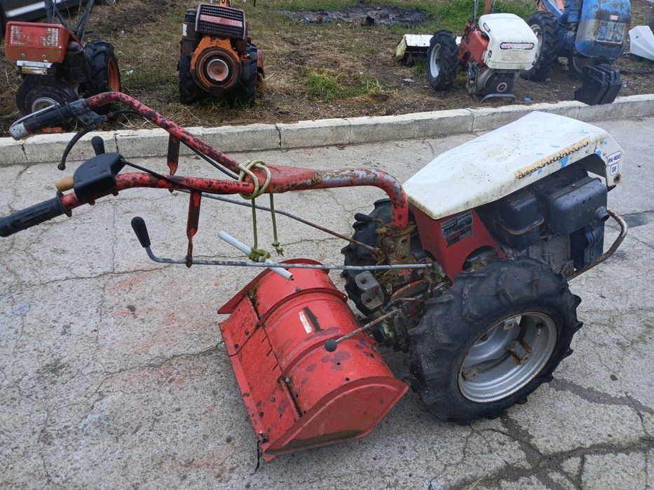 Motocultivador carrarino diesel com motor lombardini