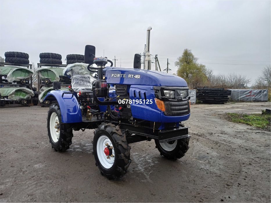 Мототрактор Forte RT 161 ФОРТЕ + Фреза і Плуг безкоштовна доставка