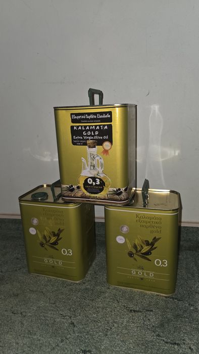 Oliwa z oliwek KALAMATA GOLD Grecja IMPORT 3 litry