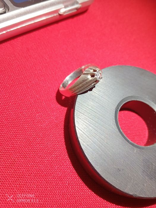 Anel prata 925 com pedra
