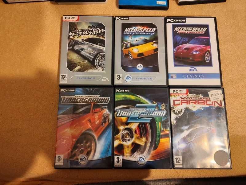 Need for speed zestaw gier 6 sztuk Gry PC