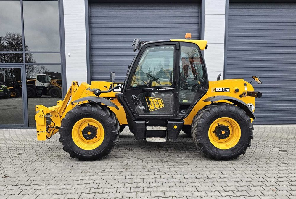 JCB 531-70 AGRI PLUS Ostatnie wydanie Bez EGR DPF I AdBlue Ładowarka
