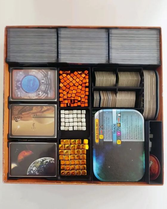 Inserts Para jogos de tabuleiro em 3D