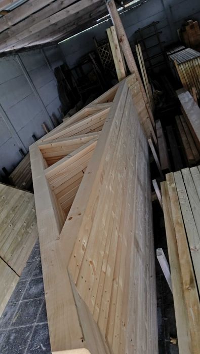 WIĄZARY DACHOWE na wiaty domki drewniane letniskowe gotowa KRATOWNICA