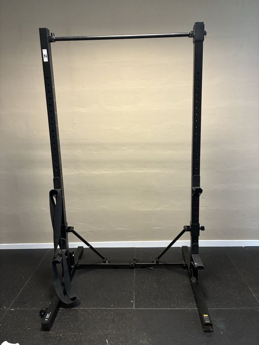 Rack de musculaçao dobravel  com banco