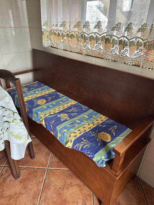 Banco madeira comprido