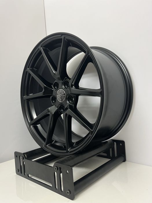 Jantes 18” 5x114.3 Novas Compativeis Tesla Model 3 Model Y Juniper Preto Matte