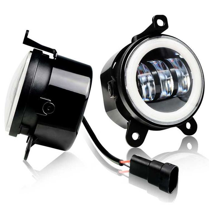Фара LED протитуманна ВАЗ 2170 - 2173, ГАЗЕЛЬ, Jeep 3.5 дюйма