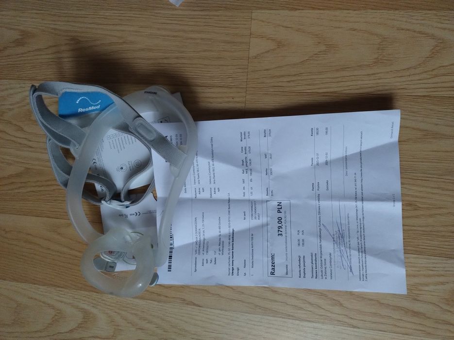Maska twarzowa do bezdechu sennego