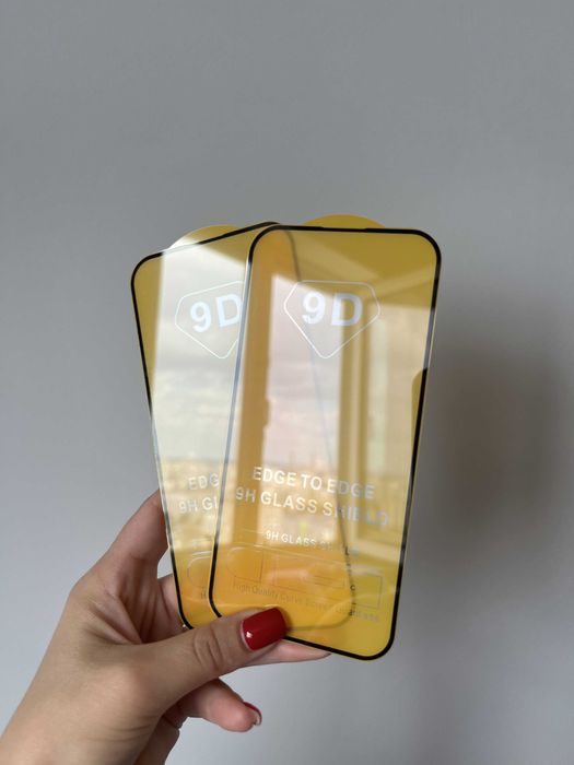 Захисне скло для iPhone 16 9D 9H защитное стекло айфон 5D