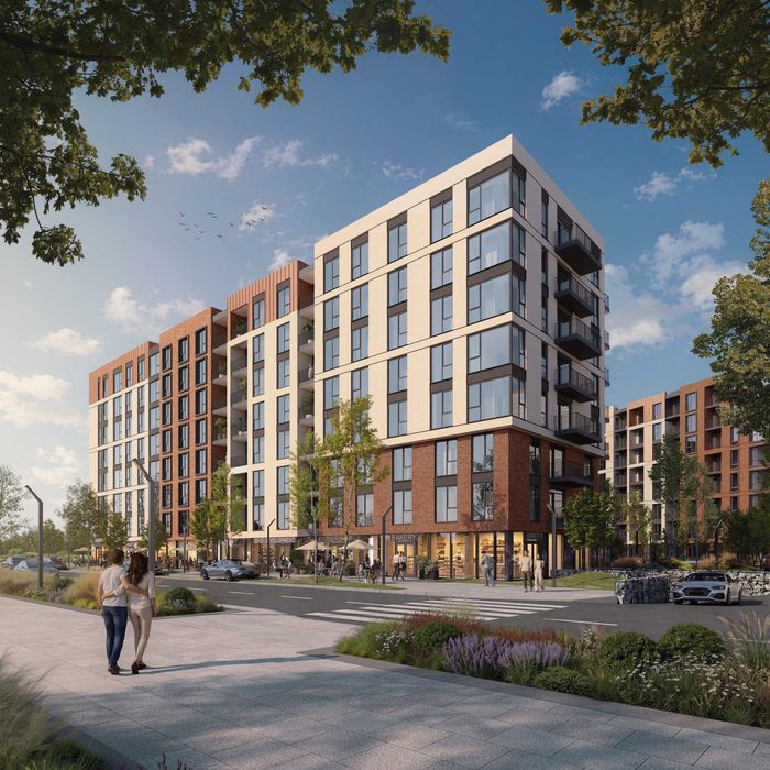 2-кім. квартира, 70.17 м² у ЖК з закритим двором