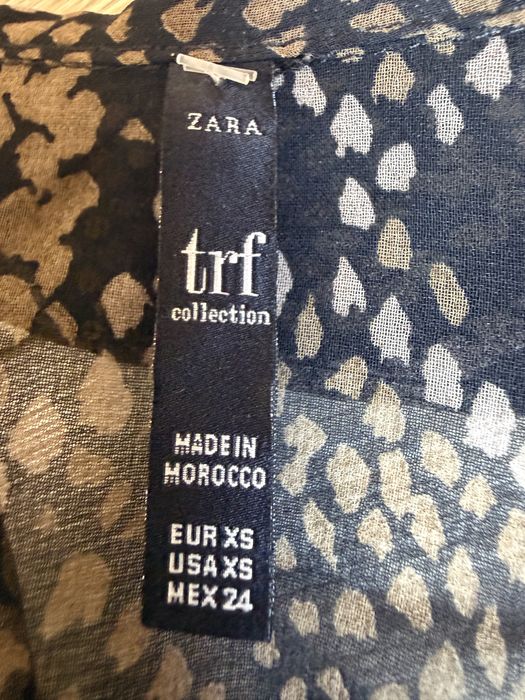 Блуза Zara прозора