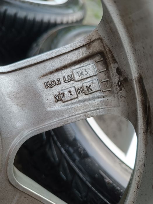 Alufelgi 5x114,3 205/55 16 et 41