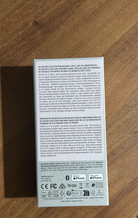 Смарт-очки Ray-Ban  Meta  [Gen 2]  RW4012