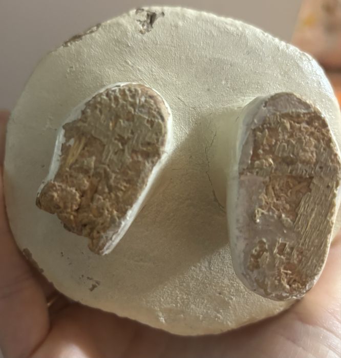 Игрушка ссср опилки  дед мороз