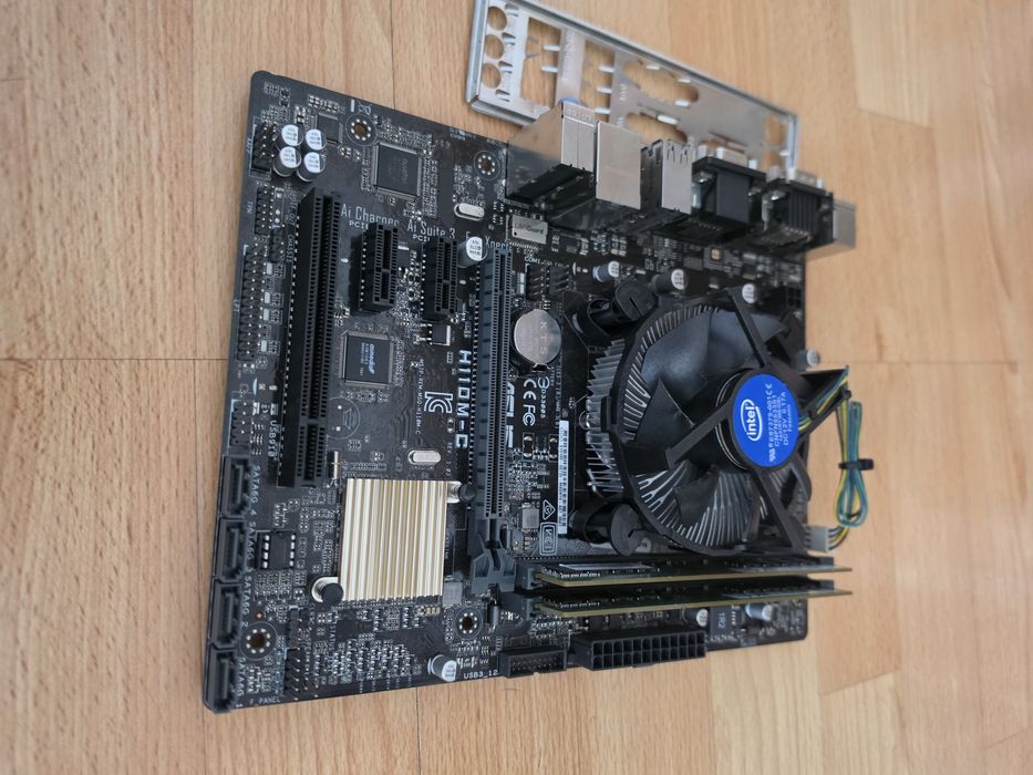 intel i5-6400 3.3ghz/8gb ddr4/Материнка Комплект 4ядра для ПК сокет 1151