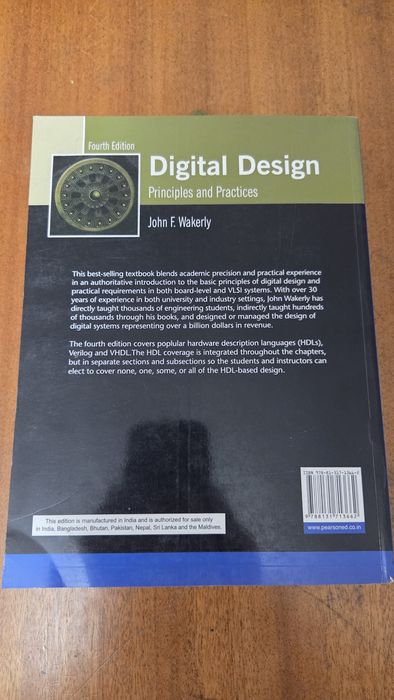 Digital Design Principles and Practice
