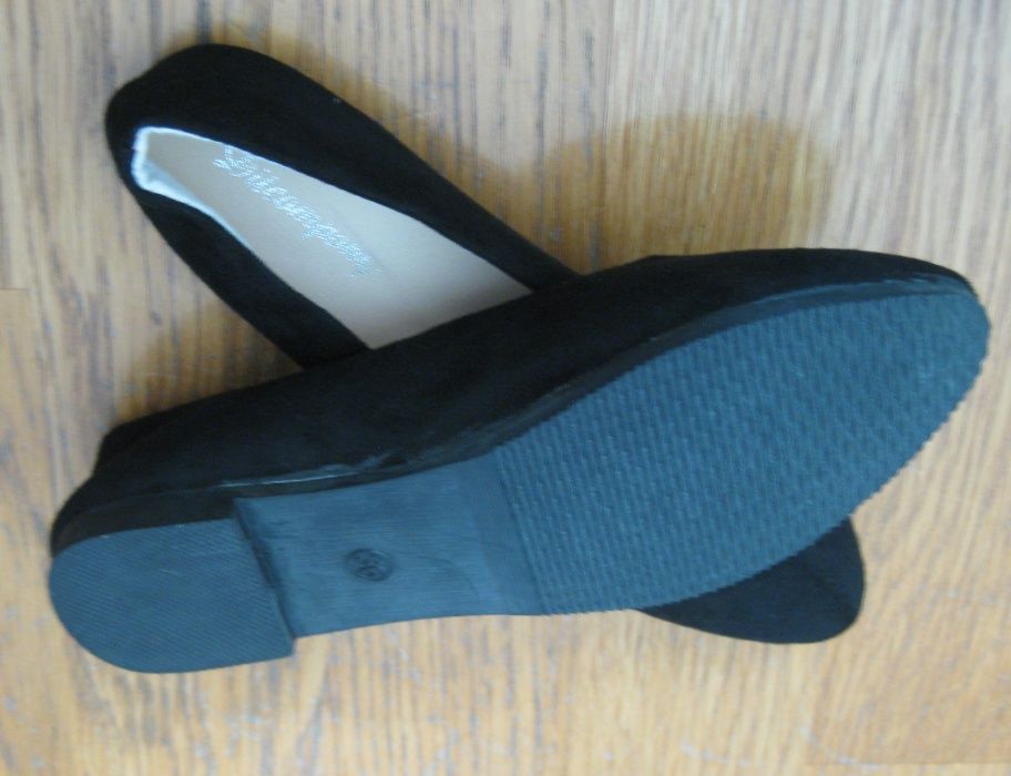 Sapato Preto Mulher Novos - Tamanho 35,5 C/ Portes