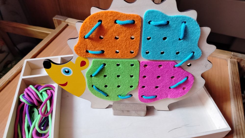 Игра шнуровка для детей