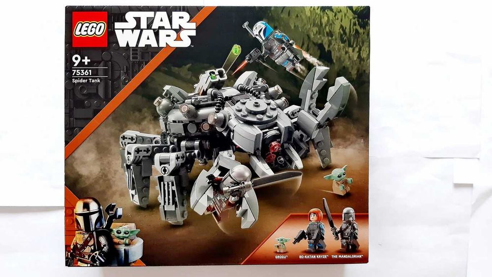 Lego Star Wars 75361 Spider Tank selado