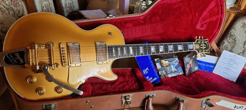 Гітара Gibson Les Paul Custom Knox Limited Edtion Bullion Gold