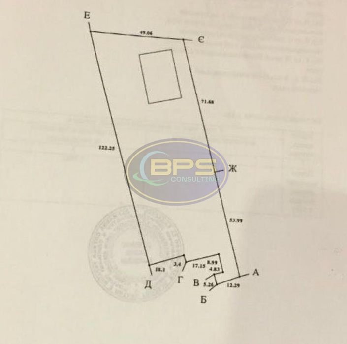 Фасадна ділянка 54 сотих в Великому Дальнику