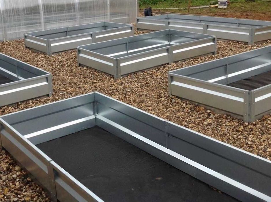 ЗАВОД ВИРОБНИК! Металеві грядкі для огороду та саду