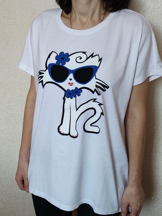 Футболка жіноча Karl Lagerfeld - Choupette à la plage оригінал