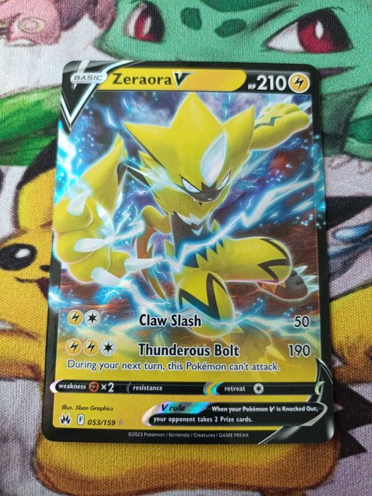 Zeraora V (CRZ 053) Crown Zenith - Karta Pokemon TCG