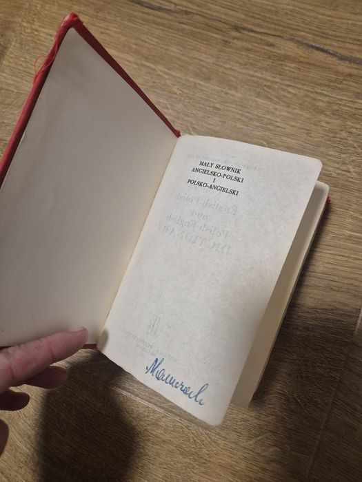 Słownik angielsko-polski 1973r.