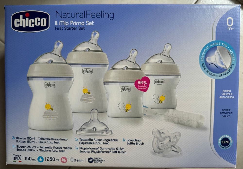 Conjunto de biberoes