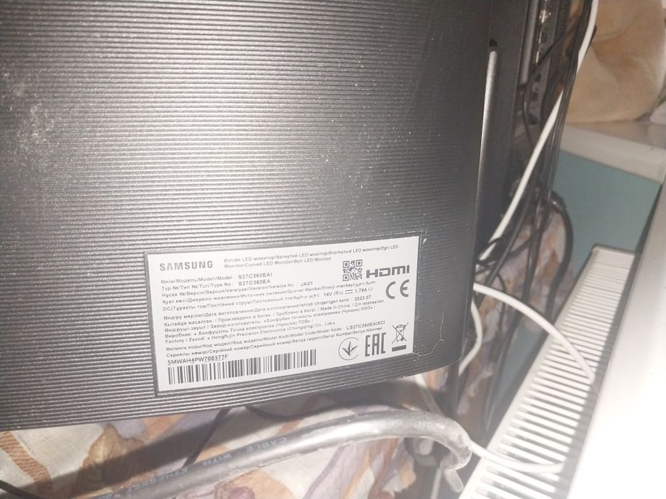 Монітор Samsung S27C360EAI