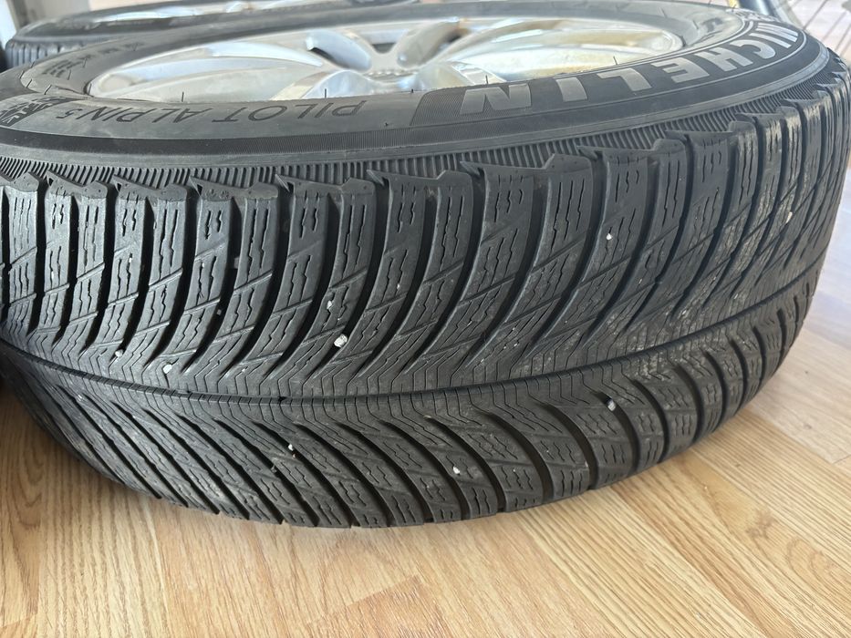 Jantes 17' Originais Audi C/Pneus Inverno Michelin 225/60 R17 (5x112)
