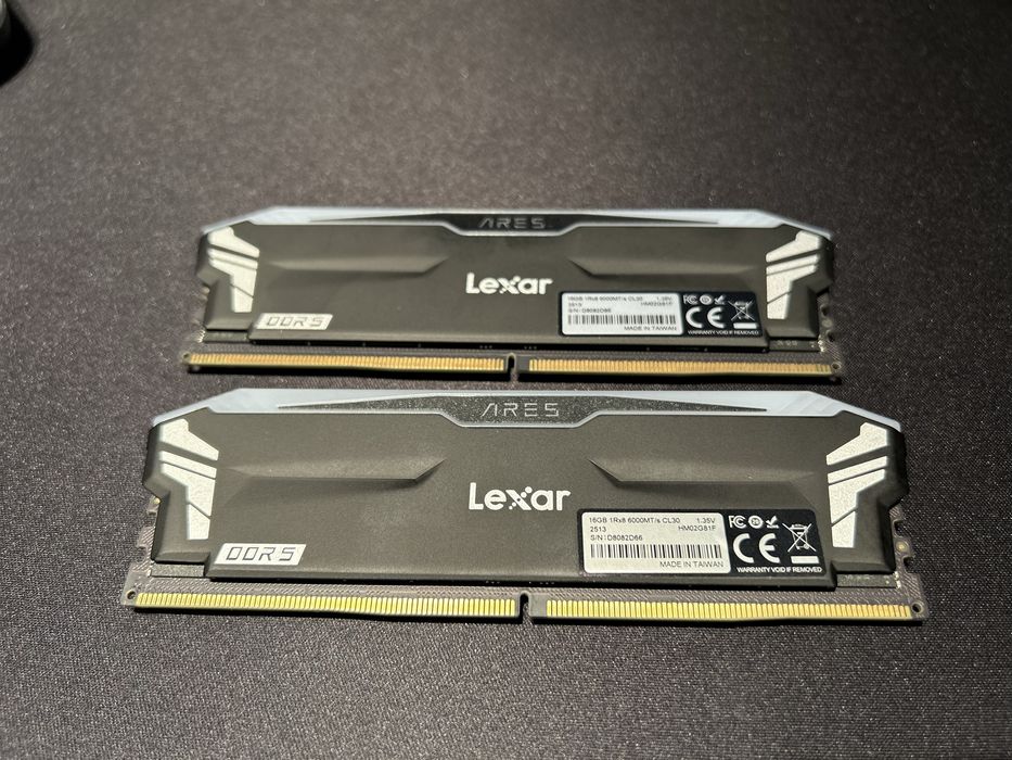Pamięć RAM Lexar Ares 32 GB (2x16GB) DDR5 6000 CL30