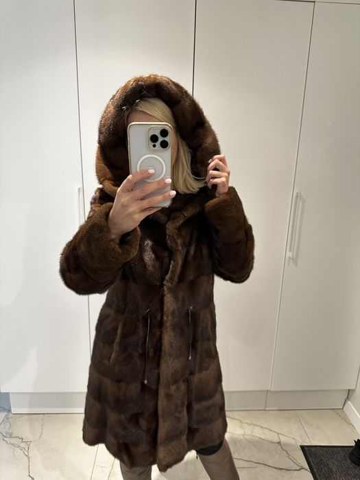 Італійська норкова шуба