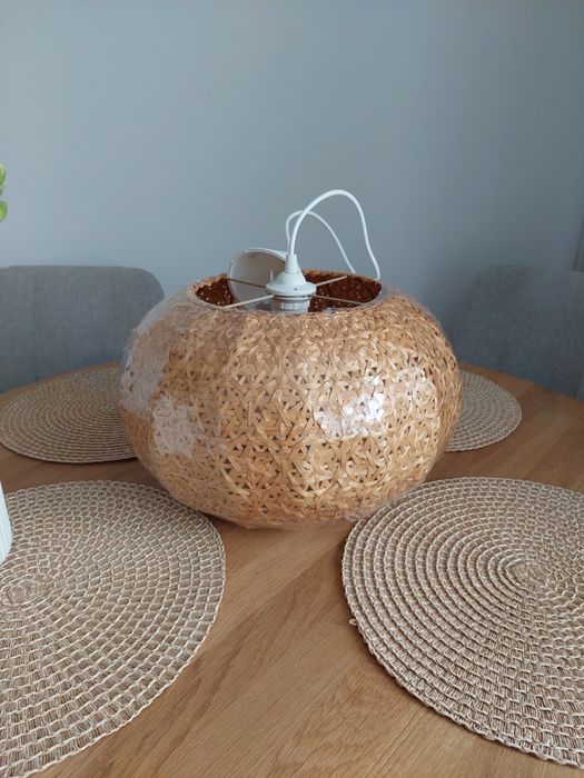 Lampa wisząca Hana bambus E37 Inspire