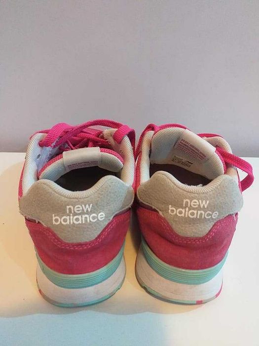 NEW BALANCE 574 różowe wspierasz zwierzaki-aktualne