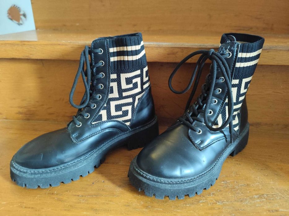 Bota estilo Militar Tamanho 37