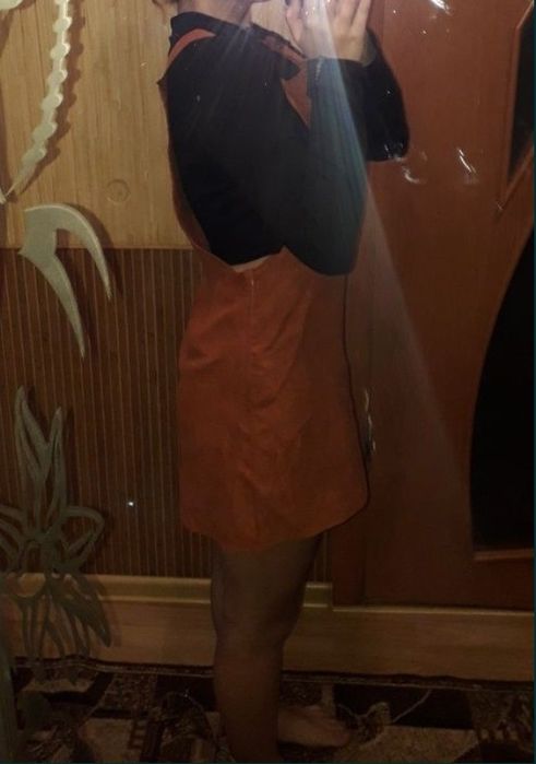 Коричневый сарафан