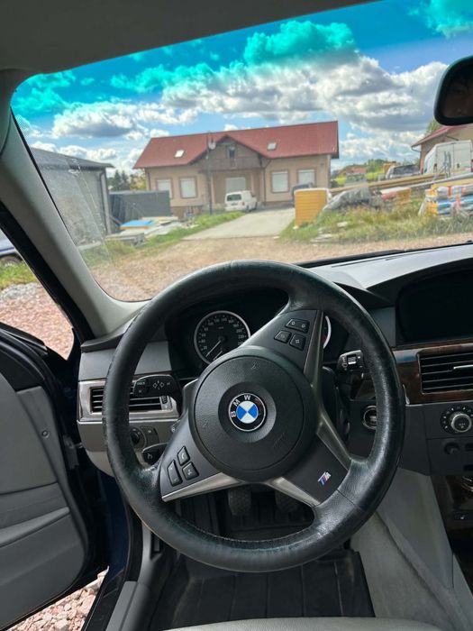 Bmw e60 523i,  177 KM, 2006 rok, stylizacja na M5
